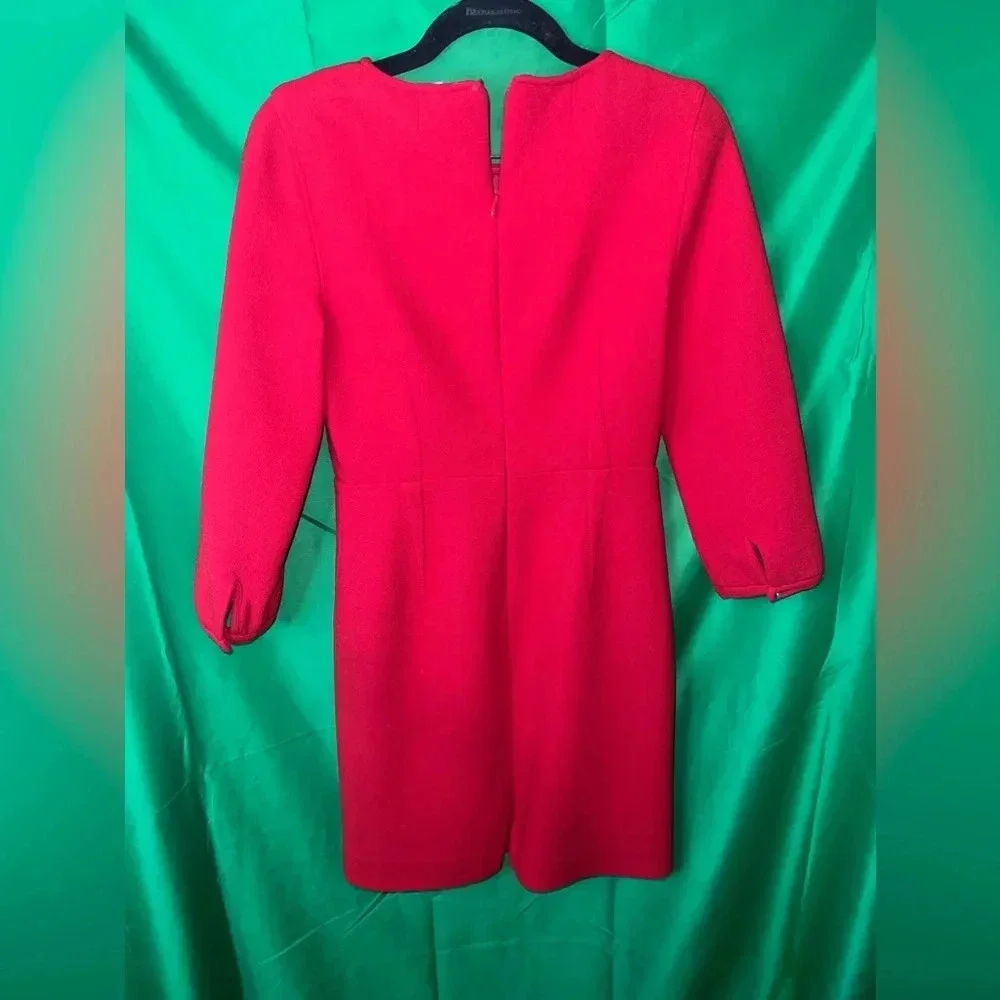 Red J. Crew Collection Cocktail Dress size 2